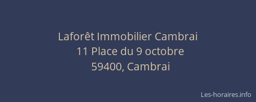 Laforêt Immobilier Cambrai