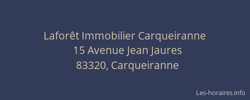 Laforêt Immobilier Carqueiranne