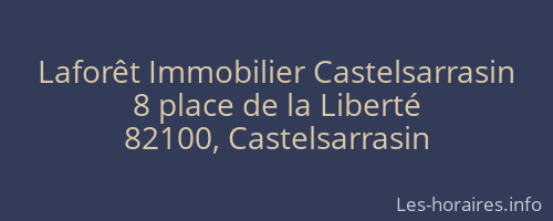 Laforêt Immobilier Castelsarrasin
