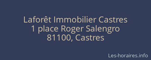 Laforêt Immobilier Castres