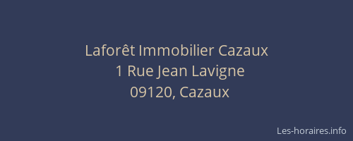 Laforêt Immobilier Cazaux