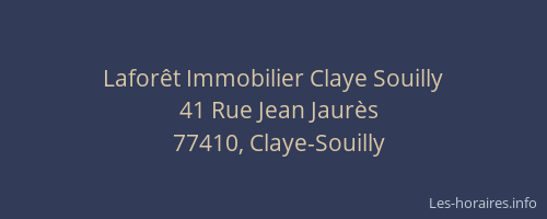 Laforêt Immobilier Claye Souilly