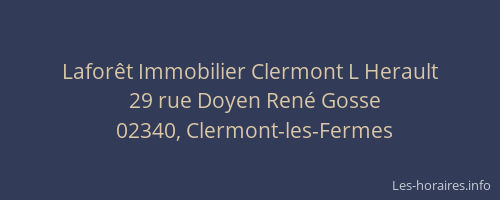 Laforêt Immobilier Clermont L Herault