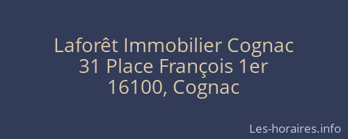 Laforêt Immobilier Cognac