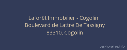 Laforêt Immobilier - Cogolin