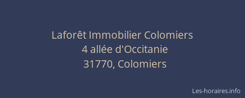 Laforêt Immobilier Colomiers