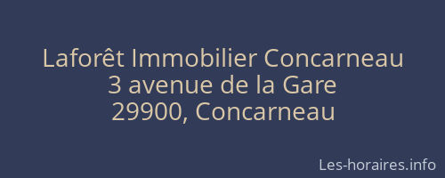 Laforêt Immobilier Concarneau