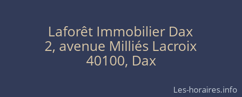 Laforêt Immobilier Dax