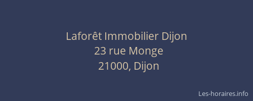 Laforêt Immobilier Dijon