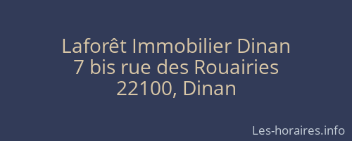 Laforêt Immobilier Dinan