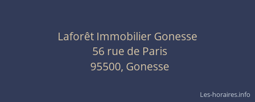 Laforêt Immobilier Gonesse