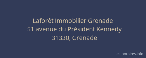 Laforêt Immobilier Grenade