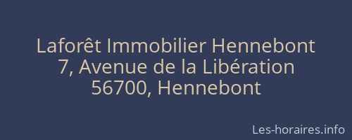 Laforêt Immobilier Hennebont