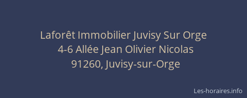 Laforêt Immobilier Juvisy Sur Orge