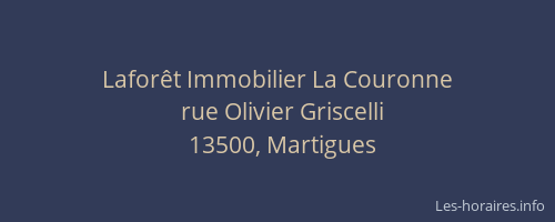 Laforêt Immobilier La Couronne