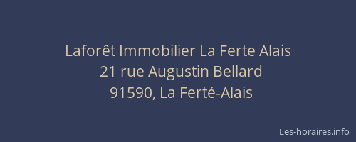 Laforêt Immobilier La Ferte Alais