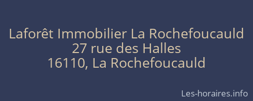 Laforêt Immobilier La Rochefoucauld