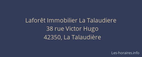 Laforêt Immobilier La Talaudiere