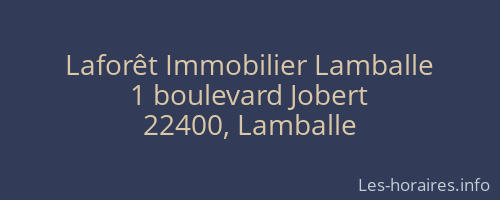 Laforêt Immobilier Lamballe