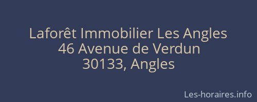 Laforêt Immobilier Les Angles