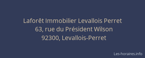 Laforêt Immobilier Levallois Perret