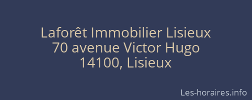 Laforêt Immobilier Lisieux