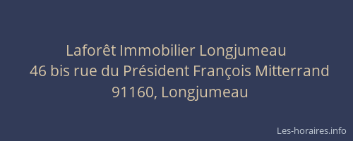 Laforêt Immobilier Longjumeau
