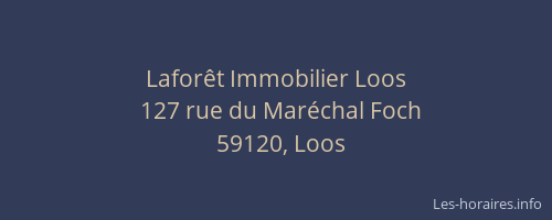 Laforêt Immobilier Loos