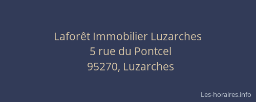 Laforêt Immobilier Luzarches