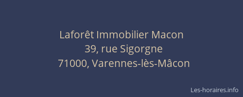 Laforêt Immobilier Macon