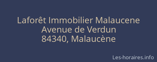 Laforêt Immobilier Malaucene