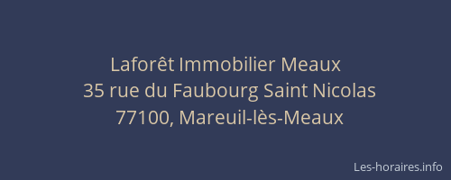 Laforêt Immobilier Meaux