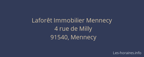 Laforêt Immobilier Mennecy