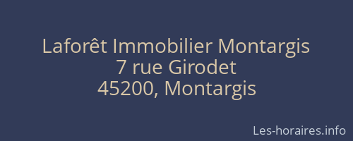 Laforêt Immobilier Montargis