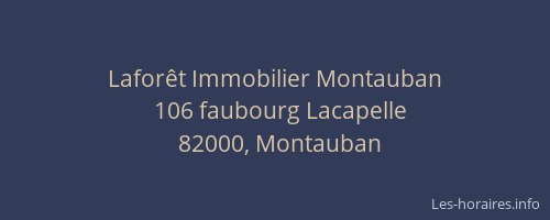 Laforêt Immobilier Montauban