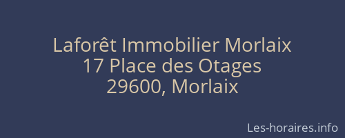 Laforêt Immobilier Morlaix