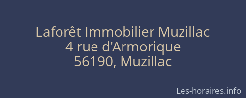 Laforêt Immobilier Muzillac
