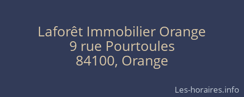 Laforêt Immobilier Orange