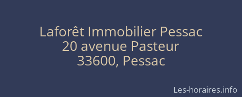 Laforêt Immobilier Pessac