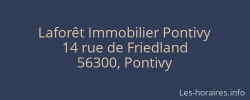 Laforêt Immobilier Pontivy