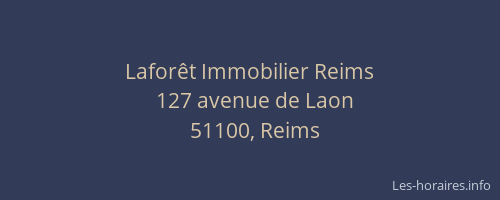 Laforêt Immobilier Reims