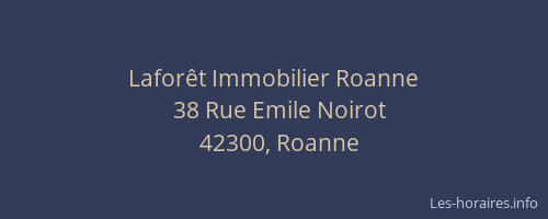 Laforêt Immobilier Roanne