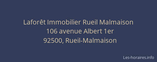 Laforêt Immobilier Rueil Malmaison