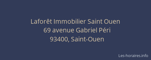 Laforêt Immobilier Saint Ouen
