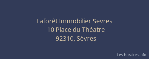 Laforêt Immobilier Sevres
