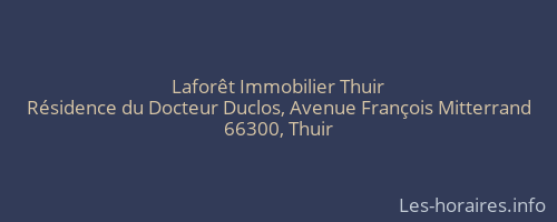 Laforêt Immobilier Thuir