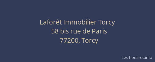 Laforêt Immobilier Torcy