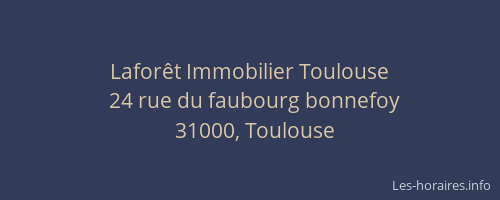 Laforêt Immobilier Toulouse