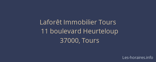 Laforêt Immobilier Tours