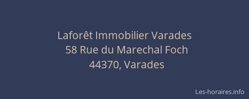 Laforêt Immobilier Varades
